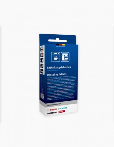Descaling tablets. Effectively removes limescale Descaling coffee machines. Descaling kettles. Conservatis